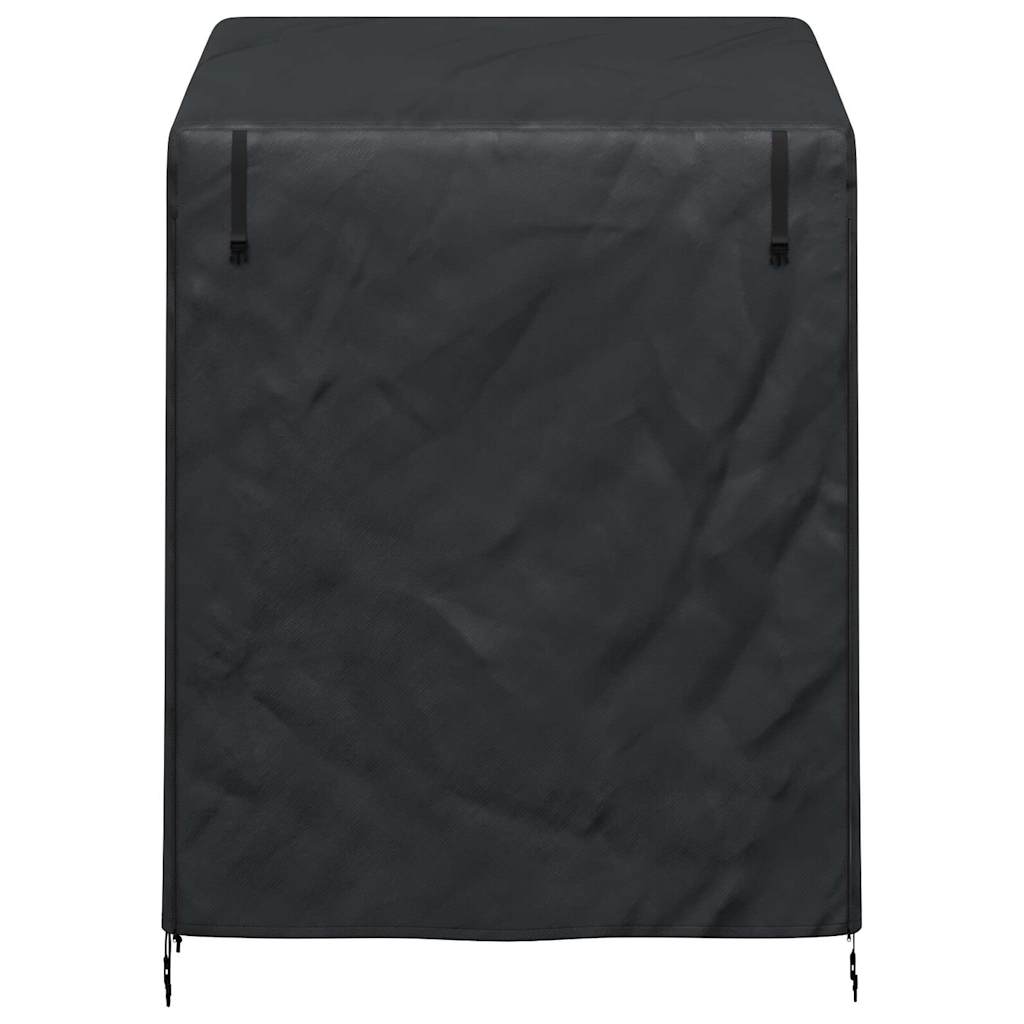 Outdoor Swing Cover Black 120 x 90 x 155 cm 210D Oxford Fabric
